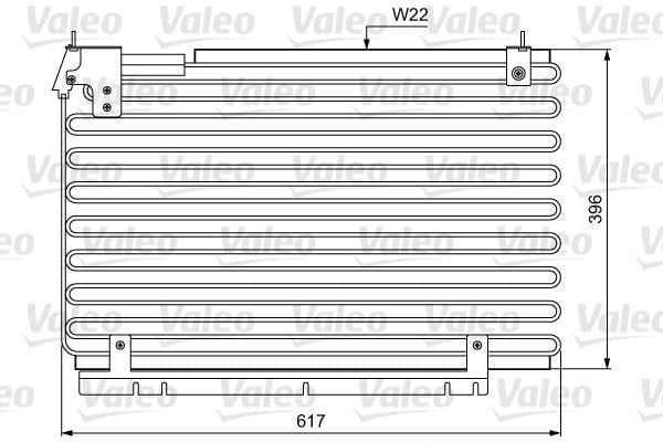 KONDENSER VOLVO 940-960
