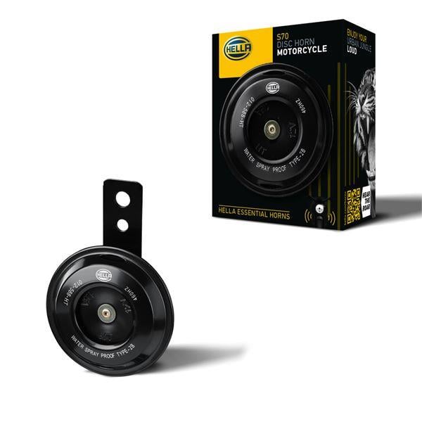 KORNA 12V SİYAH ELEKTRİKLİ 460HZ 108DB YÜKSEK SES UNİVERSAL
