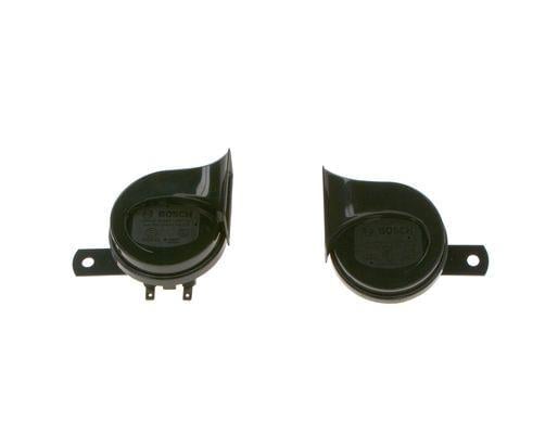 KORNA EC6-C. SET İÇERİK: 0986AH0744 VE 0986AH0745 12V. 60W. 400/500 HZ. SİYAH. TROMPETLİ
