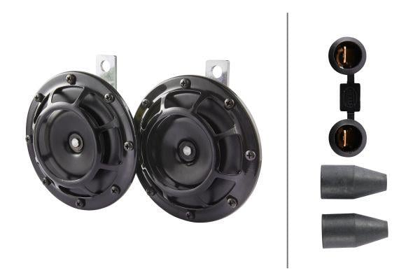 KORNA.12V.ELEKTRİKLİ.375HZ.500HZ.ÖZEL DONANIMLI ARAÇLAR İÇİN.110DB.YÜKSEK SES.DÜŞÜK SES.UNİVERSAL