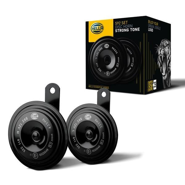 KORNA.12V.SİYAH.ELEKTRİKLİ.335HZ.435HZ.113DB.YÜKSEK SES.DÜŞÜK SES.UNİVERSAL
