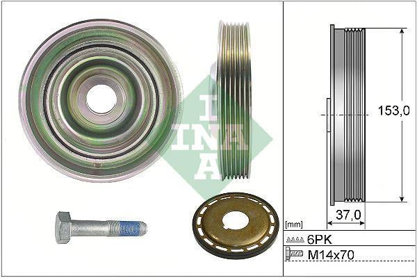 KRANK KASNAĞI FORD MONDEO-SMAX 07> PEUGEOT 407 04> 2.0 TDCİ CİVATALI SET