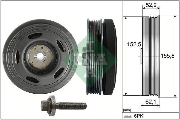 KRANK KASNAĞI RENAULT MEGANE IV 15> CAPTUR II 20> GRAND SC NIC IV 18>23 KANGOO III 23> KOLEOS II 20 > TALISMAN 21> NISSAN QASHQAI III J12 21> 1.3TCe H5H civatalı