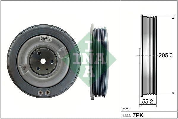 KRANK KASNAGI VOLVO S60 III 20> S90 II 20>V60 II 20>XC40 19> XC60 II 19> XC90 II 19>-B4-B5-B6 Mild-Hybrid
