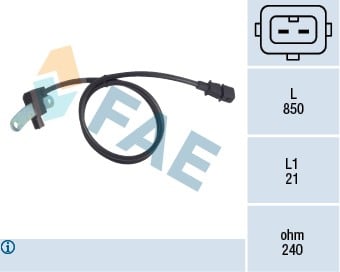 KRANK MIL SENSORU VOLVO S40 I 644 1.6-1.8 99>05 V40 645 1.6-1.8 -2.0 99>05