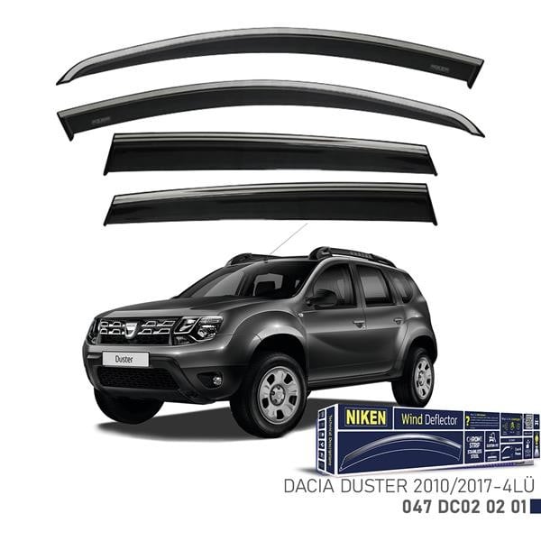 KROMLU CAM RÜZGARLIĞI DACIA DUSTER 2010-2017 4LÜ