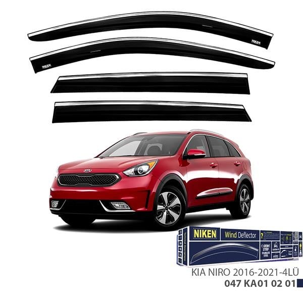 KROMLU CAM RÜZGARLIĞI KIA NIRO 2016-2021 4LÜ