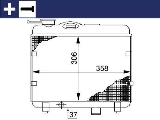 Kühlmittelkühler FIAT PANDA
