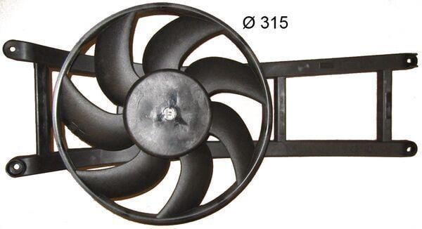 Kühlmittelkühler-/Kondensator-Lüfter FIAT PANDA 169