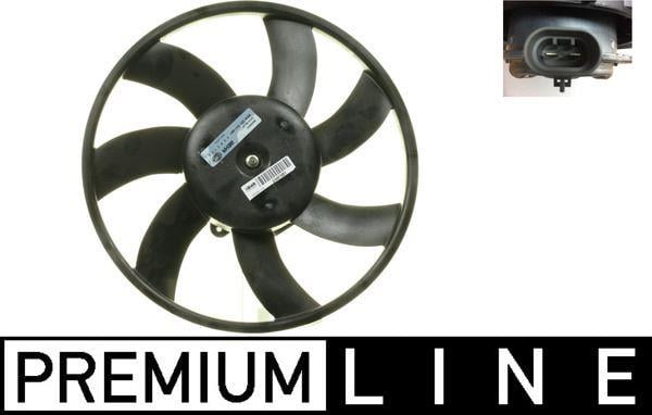 Kühlmittelkühler-/Kondensator-Lüfter OPEL/VAUXHALL MERIVA B