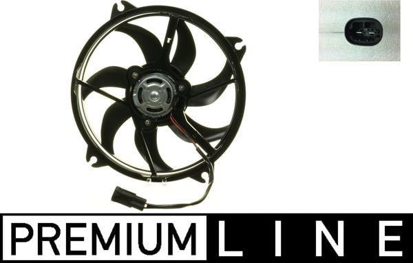 Kühlmittelkühler-/Kondensator-Lüfter PEUGEOT PARTNER