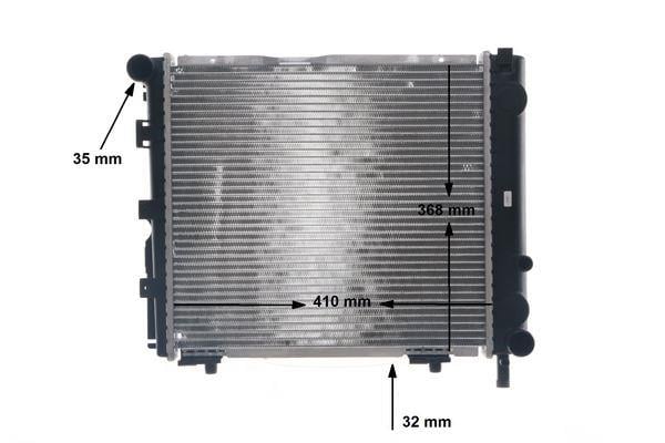 Kühlmittelkühler MB E-CL. W124