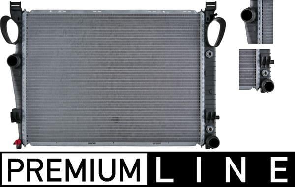 Kühlmittelkühler MB R230 SL