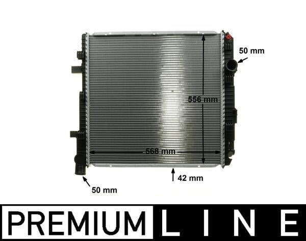Kühlmittelkühler MB VARIO 614