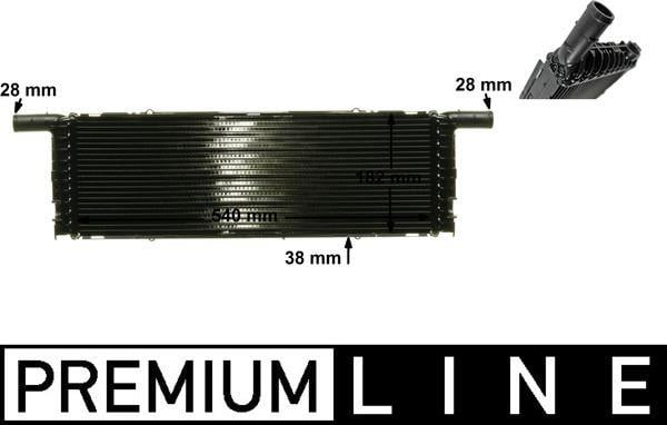 Kühlmittelkühler PORSCHE 911 991