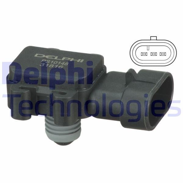 MAP SENSÖRÜ BASINÇ SENSÖRÜ ASTRA G-COMBO C-CORSA C 1.7 DTI 16V 00> Y17DT-DTL DİZEL