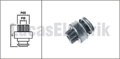 MARŞ DİŞLİSİ PARTNER-BERLINGO-P206-P308-P307-C4-P2008-P3008-P5008 2.0 HDI R9-R19 MGN-LGN-CLIO 1006209812