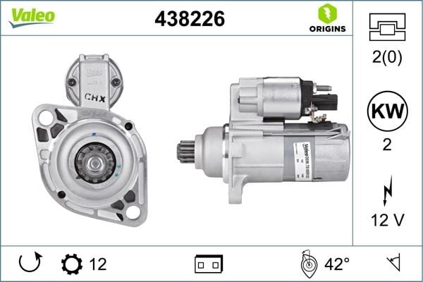 MARŞ MOTORU 12V 12DİŞ GOLF VI-PASSAT-SCIROCCO-TIGUON-T5-A3-SKODA SUPER B-YETI 2.0 TDİ 09 >