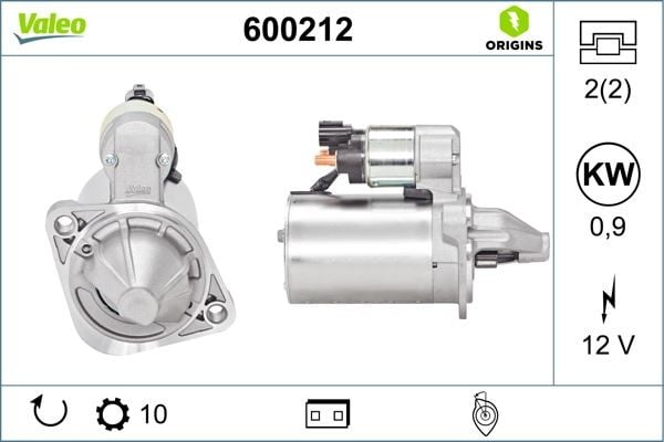 MARŞ MOTORU HYUNDAI İ20 1.4L G4FA 08-15 / İ30 1.6L G4FC 07-11 / ELANTRA 1.6L G4FG 11-15 / KIA CARENS 1.6L G4FC 09-13 / CEED 1.6L G4FC 07-12 1.4L G4FA 10-18 / CERATO 1.6L G4FC 07-13 12v 0.9kw 10 DİŞ