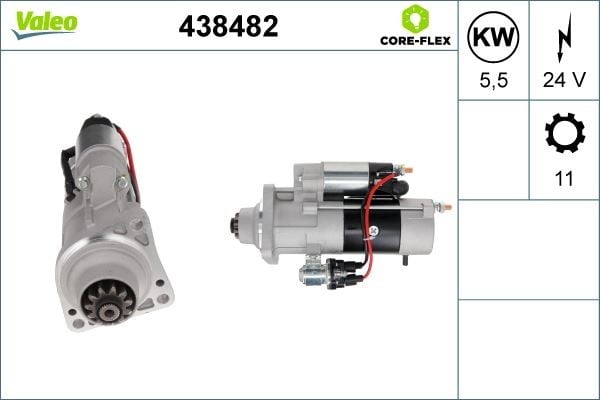 MARŞ MOTORU Kerax 370 410 450 21598446-7421036377-20732977-21036377-21598449
