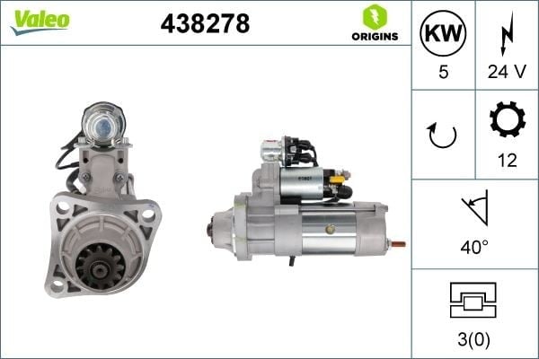 MARŞ MOTORU TS50 RVI PREMIUM KERAX MAXTER 438208