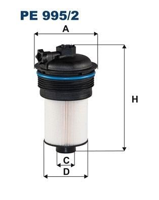 MAZOT FİLTRESİ FORD YENI TRANSIT V363-V362 17> 2.0 ECOBLUE
