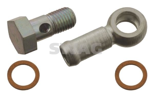 MONTAJ TAKIMI VİDA SETİ VE KEÇE İLE TERMOSTAT MUHAFAZASI İÇİN MERCEDES FEBI 30076