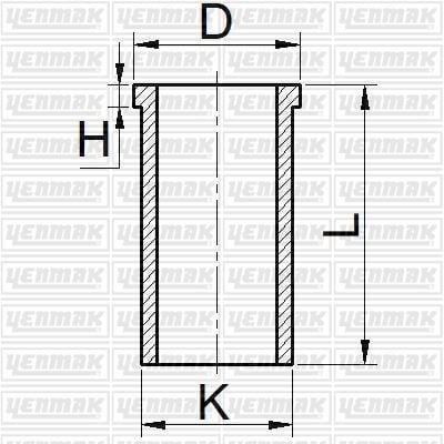 MOTOR GÖMLEĞİ 0.50 FIAT ALBEA-DOBLO-OPEL CORSA 1.3D MTJ 69.60MM
