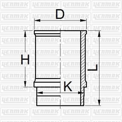MOTOR GÖMLEĞİ 304 XL3 76.00 STD