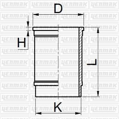 MOTOR GÖMLEĞİ 404 DİZEL XD 88.00 STD