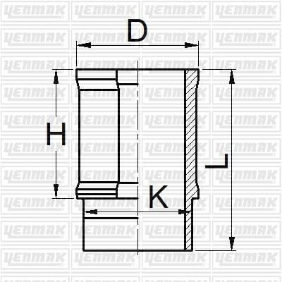 MOTOR GÖMLEĞİ FAIRWAY-OPTİMA-R19 1600 77.00 ÇAP STD