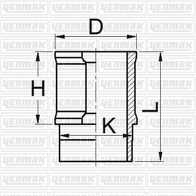 MOTOR GÖMLEĞİ R21-MNGR-CNCRD 88.00 ÇAP STD