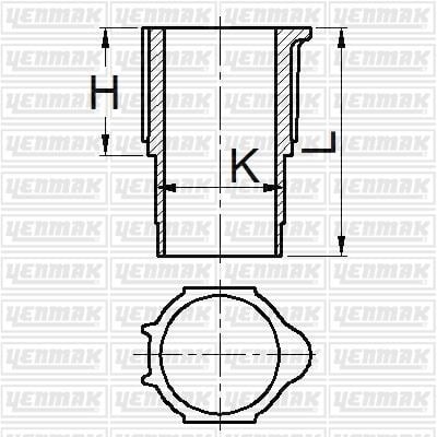 MOTOR GÖMLEĞİ RENAULT 18 86.00 ÇAP STD