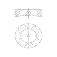 MOTOR PİSTON SEGMAN 0.40 ASTRA H 04-14 -VECTRA C 02-08 -ZAFIRA B 05-15 -SIGNUM 03-08 Z19DTH 82.40