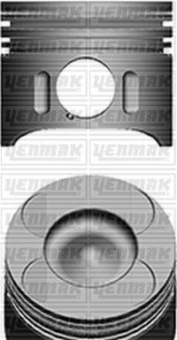 MOTOR PİSTON SEGMAN 0.50 C200 CDI-C220 CDI-E200 CDI-E220 CDI