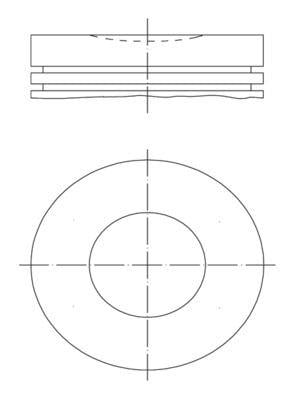 MOTOR PİSTON SEGMAN 0.60 P206-P307-P406-P407-P607-EXPERT-C4-C5 2.0 16V EW10J4-DEW10J4 85.60mm