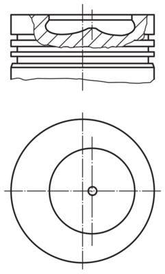 MOTOR PİSTON SEGMAN MASTER I 2.5 TD 89-98 93mm