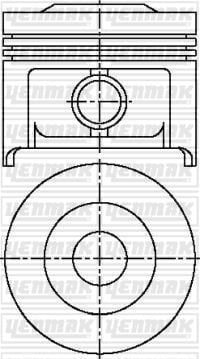 MOTOR PİSTON SEGMAN STD 205-309