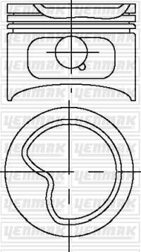 MOTOR PİSTON SEGMAN STD 300E-300GE-300SE-300 SL