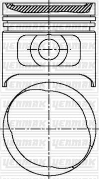 MOTOR PİSTON SEGMAN STD ASCONA-KADETT 1.6