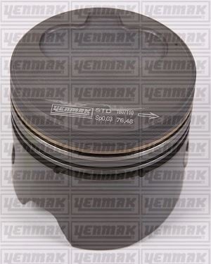 MOTOR PİSTON SEGMAN STD AUDI A80-A90-A100-GOLF I-II-JETTA I-II-PASSAT-T3 1.6TD 78-96 76.51mm