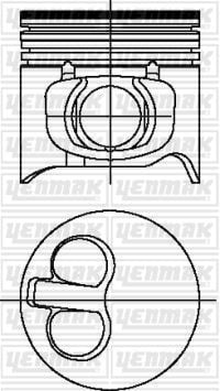 MOTOR PİSTON SEGMAN STD DUCATO-BOXER-JUMPER-MASTER 2.8 D < 03 94.4mm