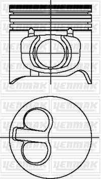 MOTOR PİSTON SEGMAN STD DUCATO-BOXER-JUMPER-MASTER 2.8 D < 03 94.4mm