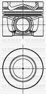 MOTOR PİSTON SEGMAN STD GOLF-A3-TT-SUPERB-2.0 TDI 16V