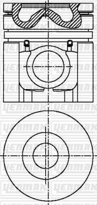 MOTOR PİSTON SEGMAN STD NISSAN 100MM