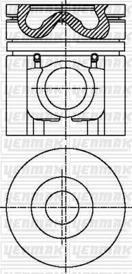 MOTOR PİSTON SEGMAN STD NISSAN 100MM