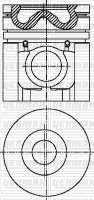 MOTOR PİSTON SEGMAN STD NISSAN 100MM