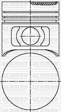 MOTOR PİSTON SEGMAN STD SAXO 106-205