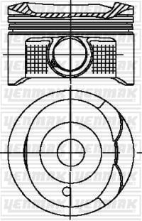 MOTOR PİSTON SEGMAN STD TOYOTA 79MM