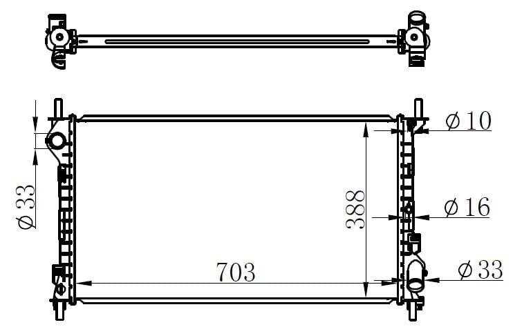 MOTOR SU RADYATORU CONNECT 1.8TDCI 75PS 90PS 110PS 02>KLIMALI 2 SIRA AL PL